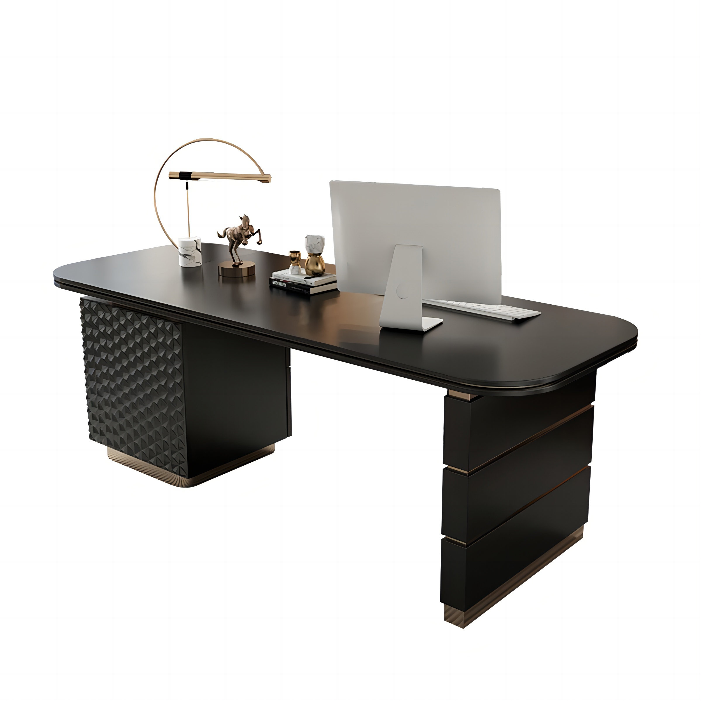 Recon Furniture Rectangle Writing Desk Wayfair